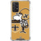 NFL New Orleans Saints Retro Logo Galaxy A72 5G Clear Case